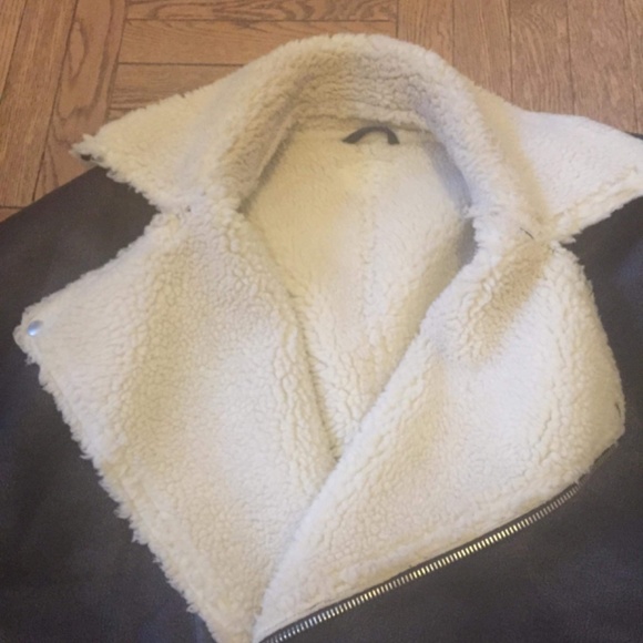 BIG SALE ! vintage Bomber/Pilot sherpa lined jacket xl/xxl - Picture 3 of 10